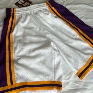 Mitchell and Ness Lakers Hardwood Classics Shorts